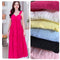 Summer Ruffle Strap Long Sundress